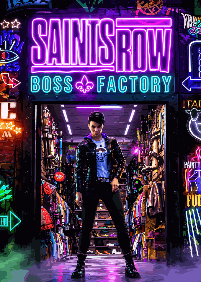 Saints Row Boss Factory Promotional Art