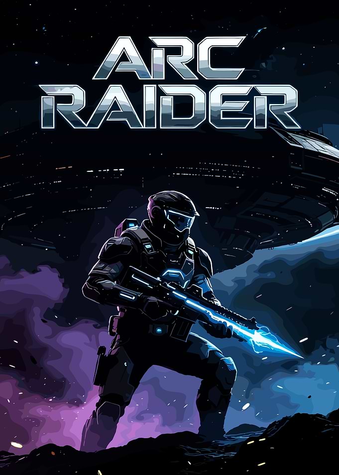 ARC Raiders Sci-Fi Game Poster