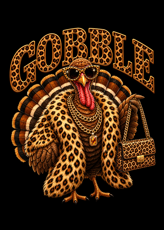 Fashionable Leopard Print Turkey