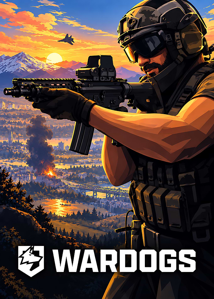 Wardogs Military Tactical Soldier Poster