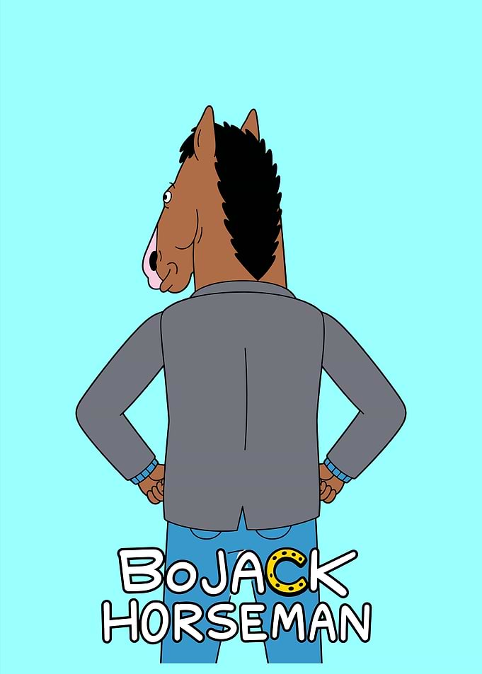 BoJack Horseman Character Illustration