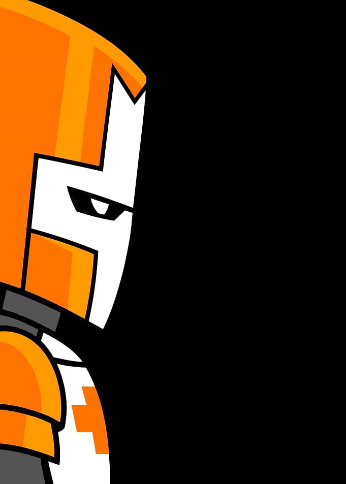 Orange Knight from Castle Crashers