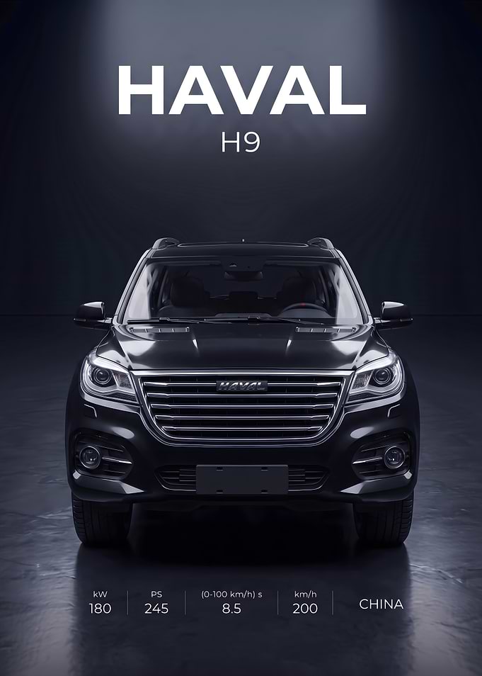 Haval H9 SUV Promotional Poster