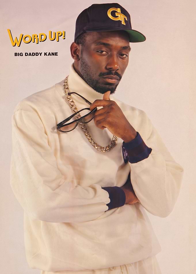 Vintage Big Daddy Kane Portrait Poster