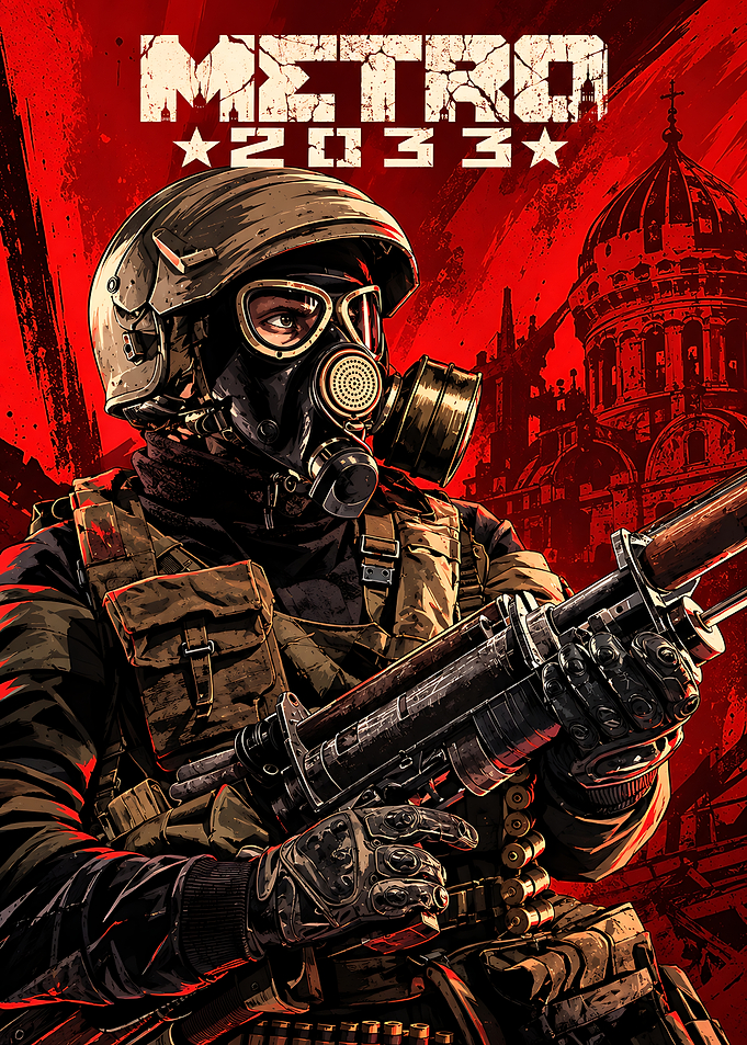 Metro 2033 Soldier Poster