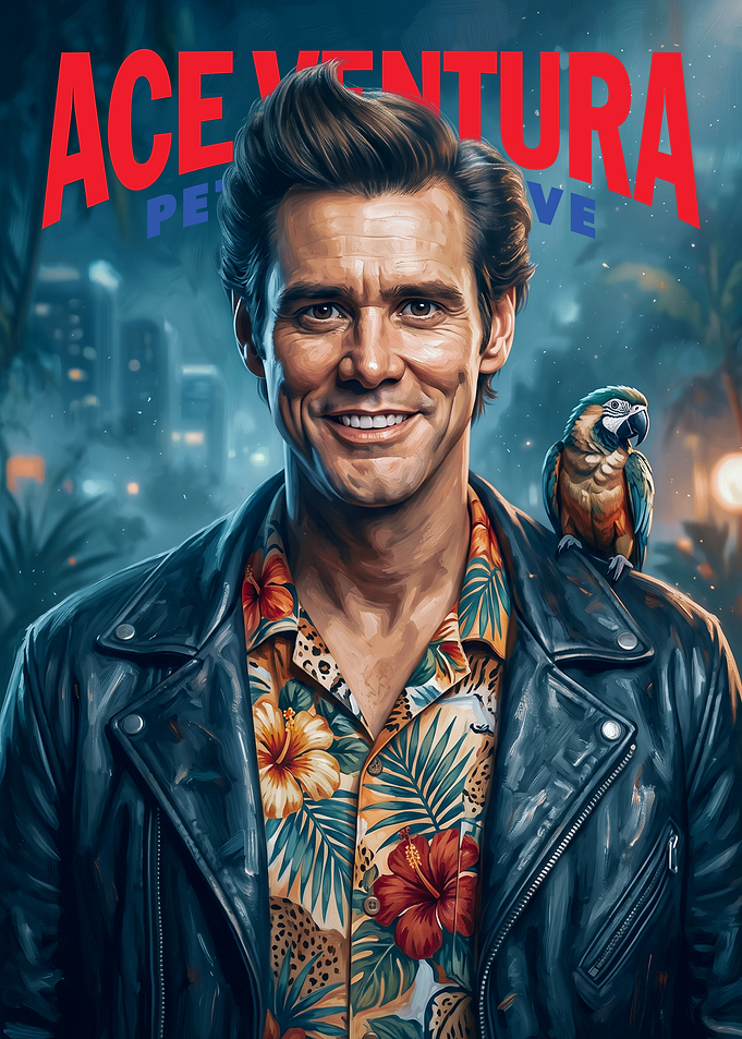Ace Ventura Pet Detective Poster