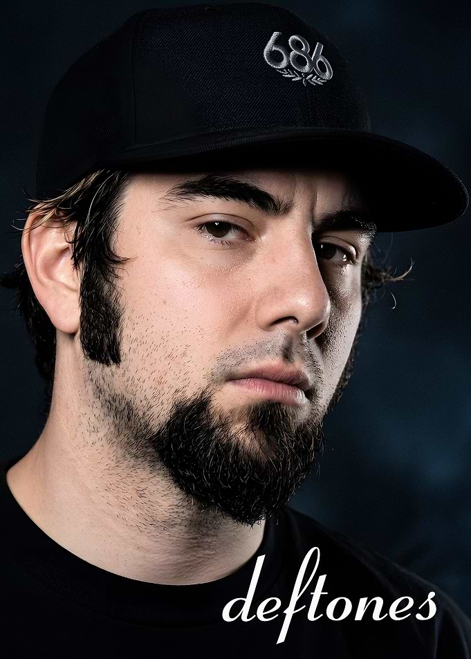 Portrait of Chino Moreno from Deftones