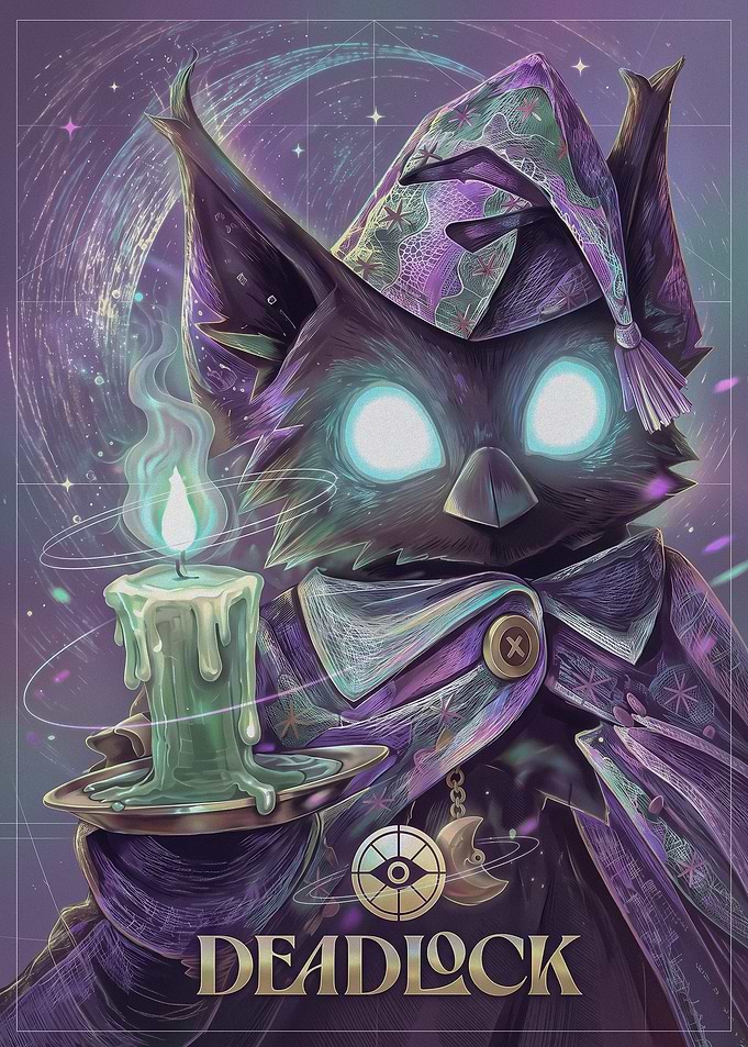 Deadlock Game Character Art