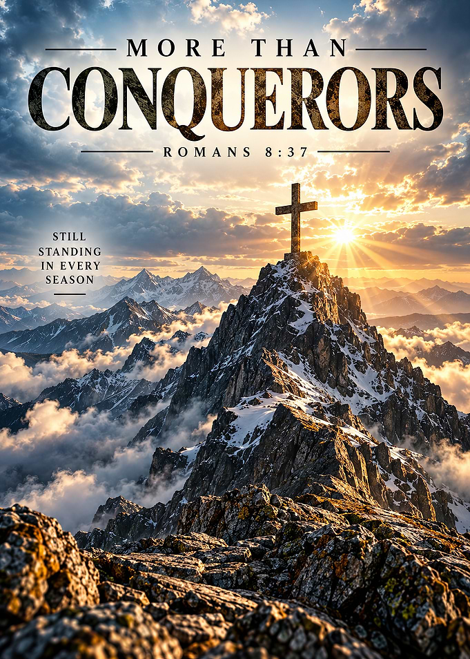 MORE THAN CONQUERORS — Romans 8:37