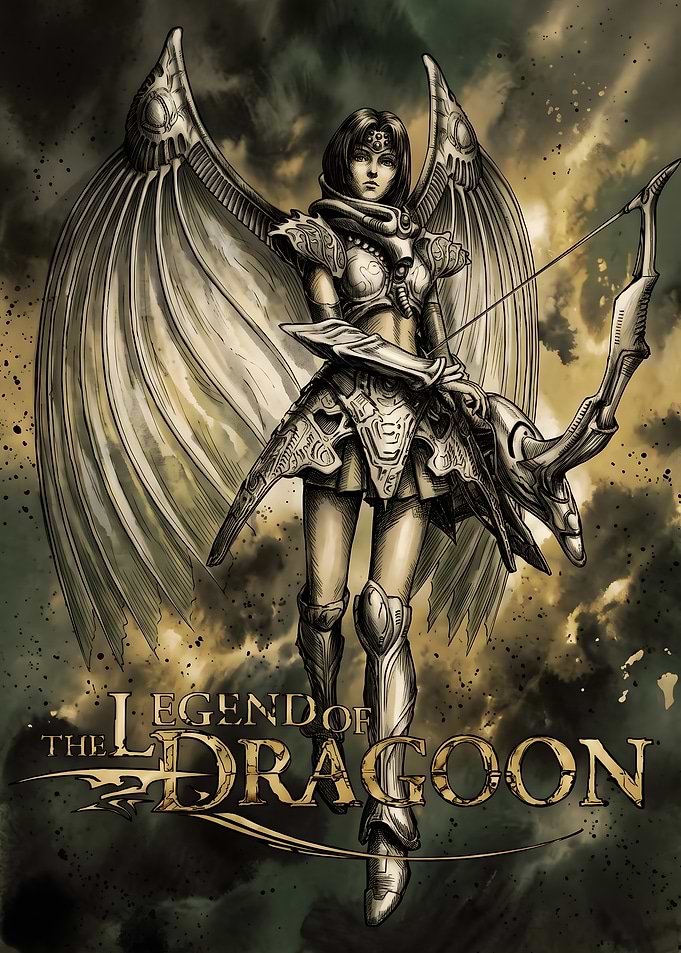 The Legend of Dragoon Shana Illustration