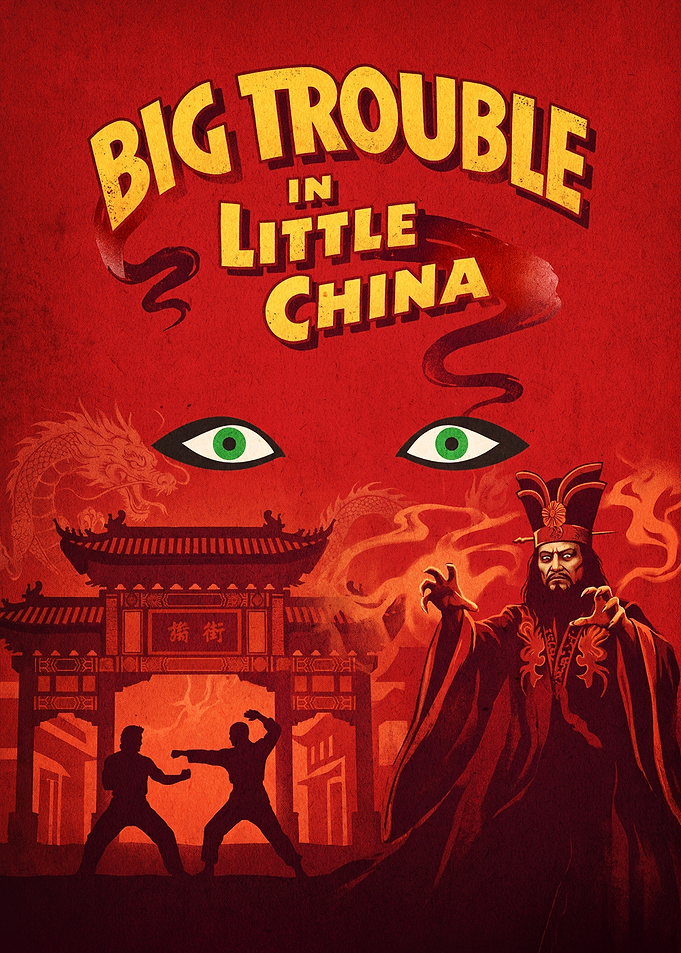 Big Trouble in Little China Poster