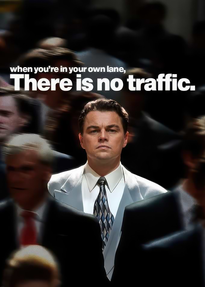 Leonardo DiCaprio Inspirational Quote Poster