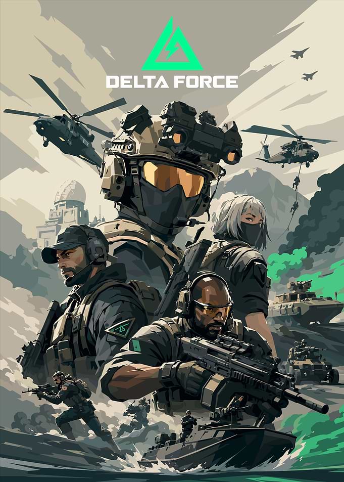Delta Force Game Key Art