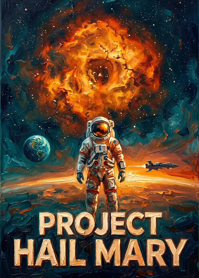 Project Hail Mary Space Art