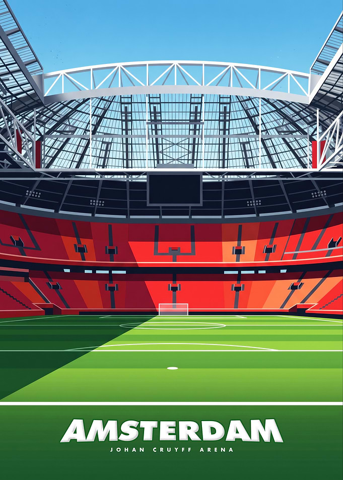 Johan Cruyff Arena Amsterdam Poster