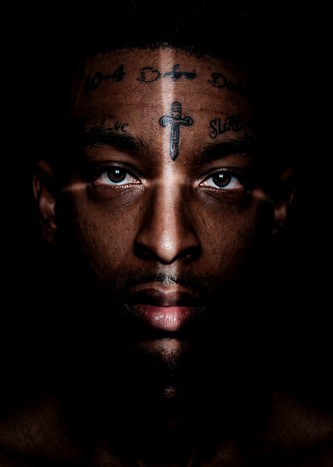 21 Savage Portrait Poster