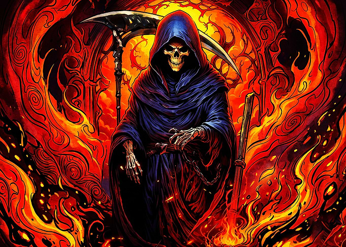 Grim Reaper in Hellfire