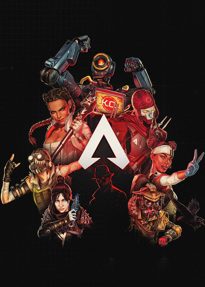 Apex Legends Character Ensemble Poster