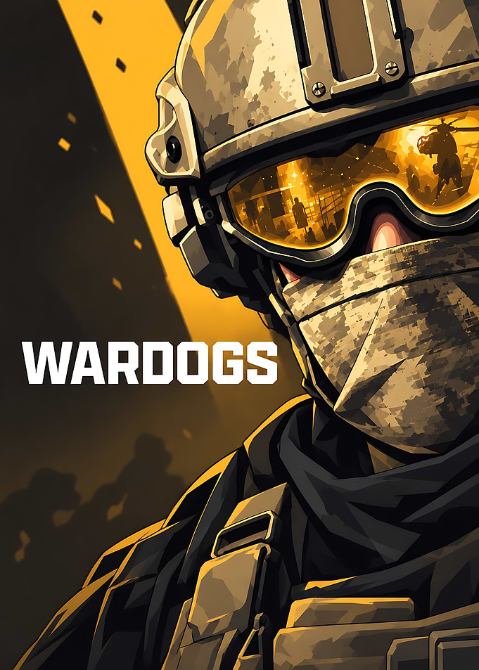 Wardogs Military Soldier Poster