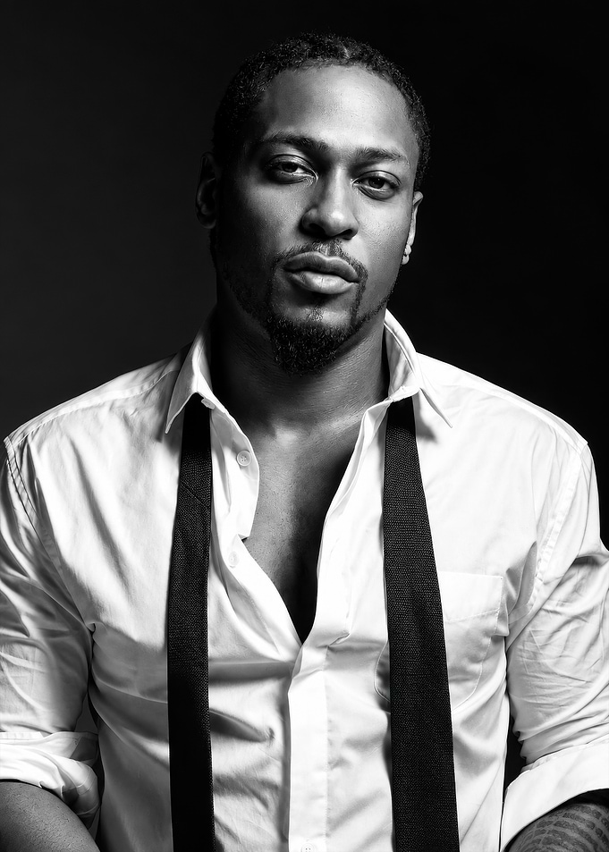 D'Angelo Portrait in Black and White