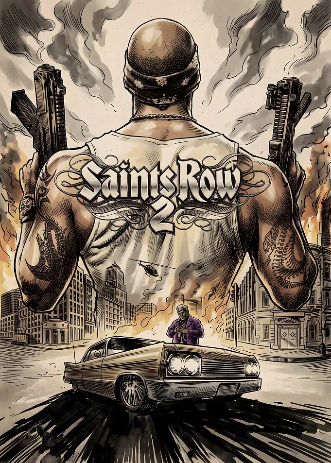 Saints Row 2 Art