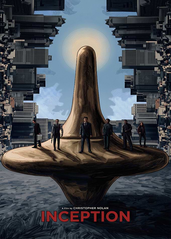 Inception Movie Poster Art