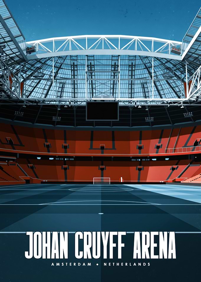 Johan Cruyff Arena Amsterdam Poster