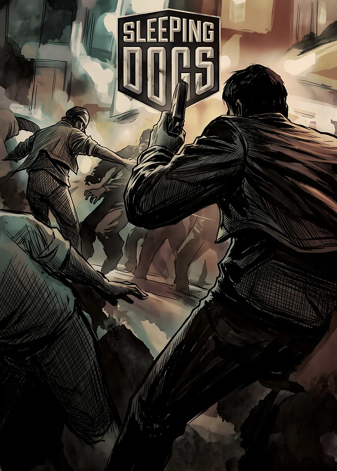 Sleeping Dogs Video Game Poster