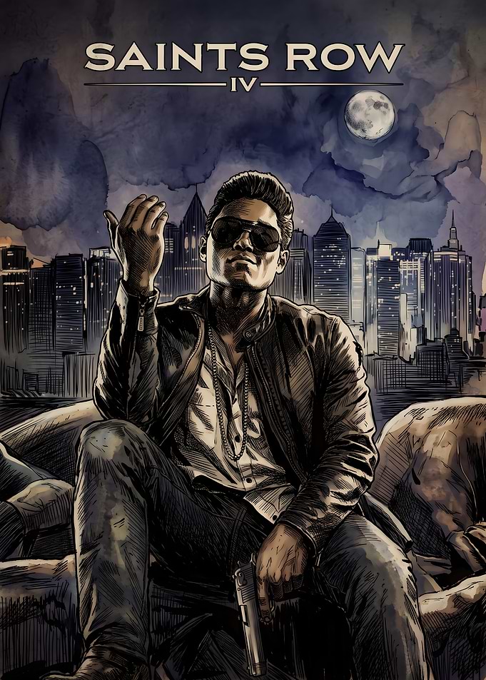Saints Row IV Poster