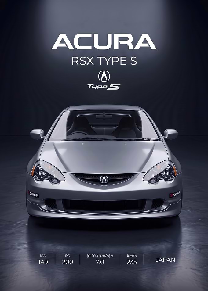 Acura RSX Type S Poster