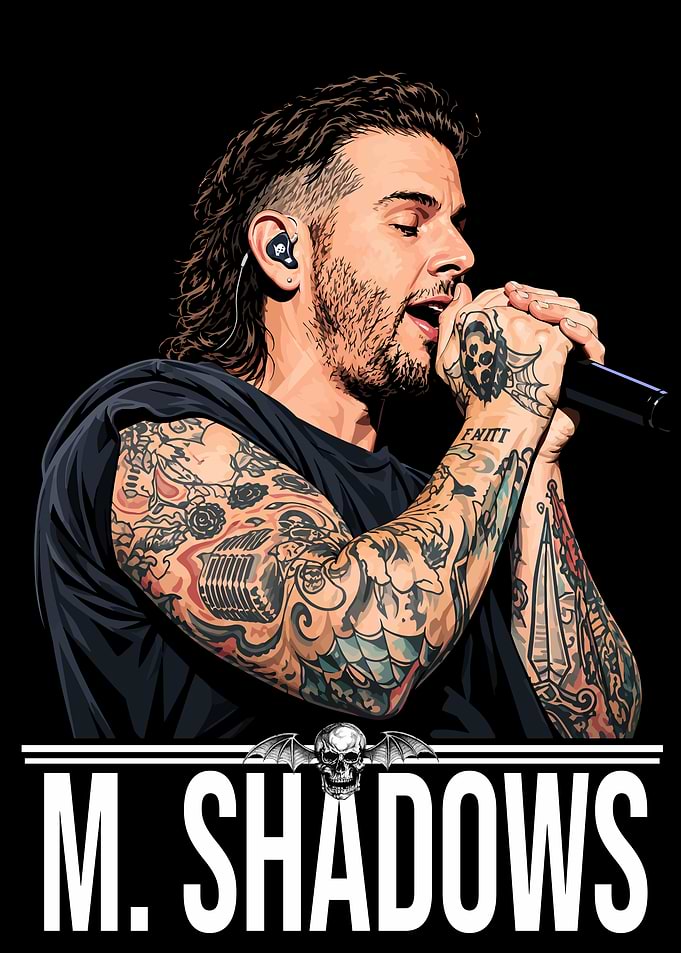 M. Shadows Avenged Sevenfold Portrait