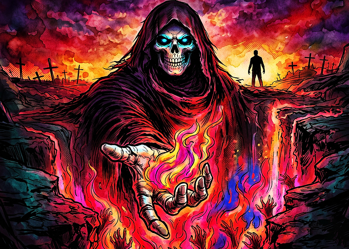 Grim Reaper Offering Hellfire
