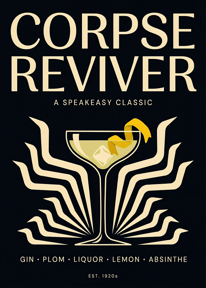 Corpse Reviver Vintage Cocktail