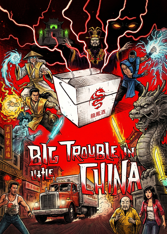 Big Trouble in Little China Poster