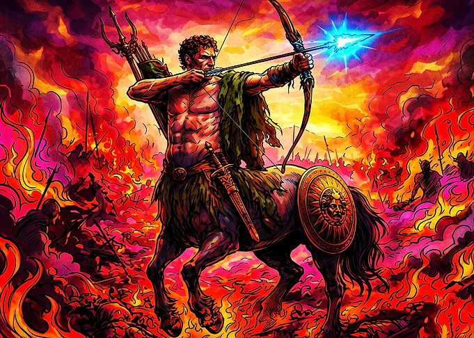 Centaur Warrior Epic Fantasy Art