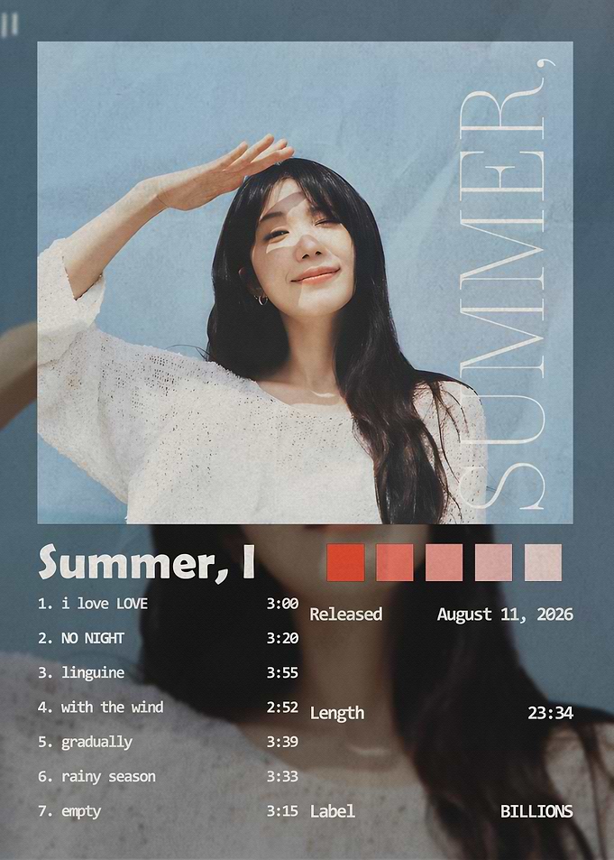 Summer, I Music Album Cover Art
