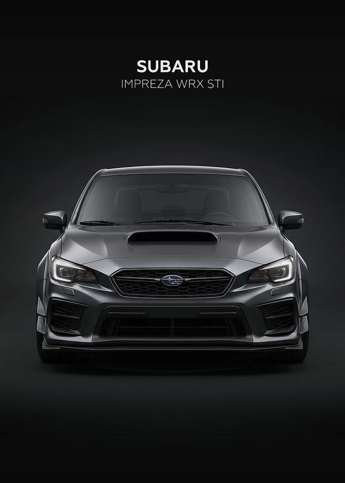 Front Car Subaru Impreza WRX STI