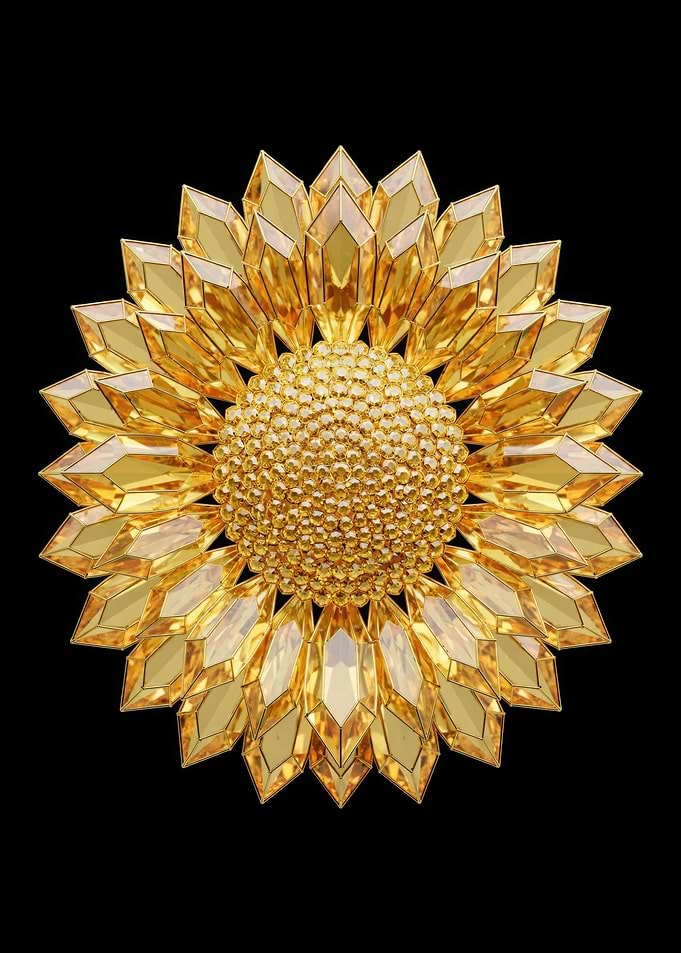 The Citrine Sunflower