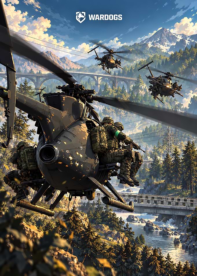 Wardogs Military Helicopter Tactical Mission