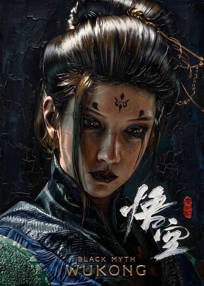 Black Myth Wukong Character Portrait