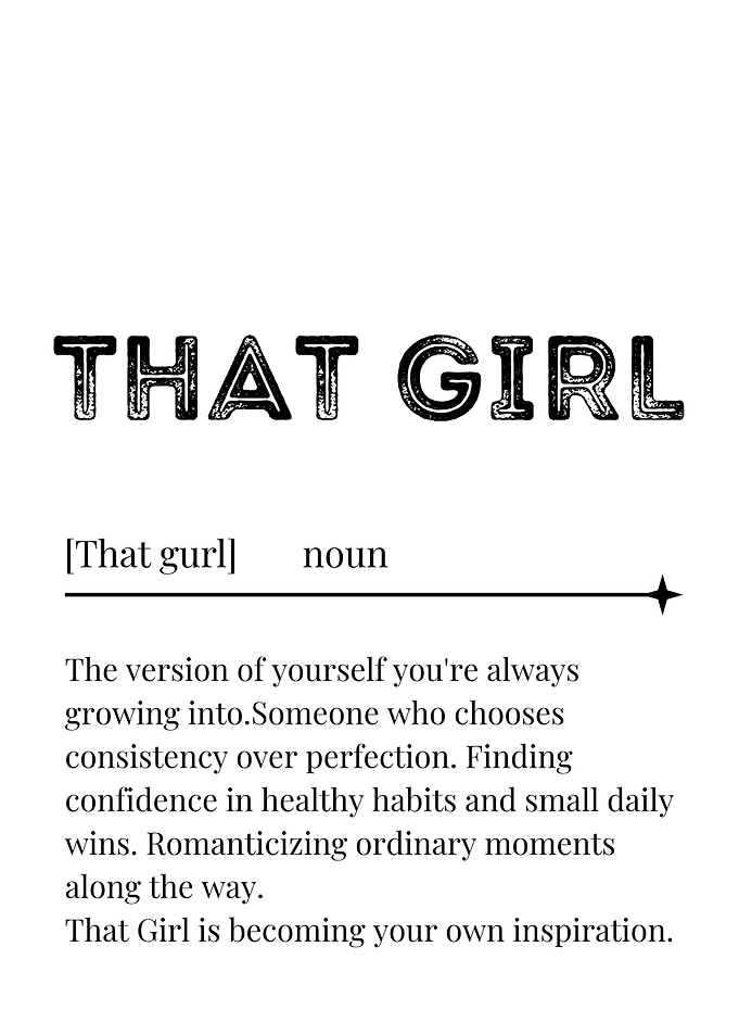 That Girl Definition