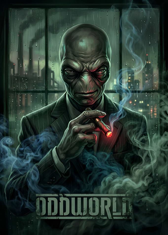 Oddworld Glukkon Executive Portrait