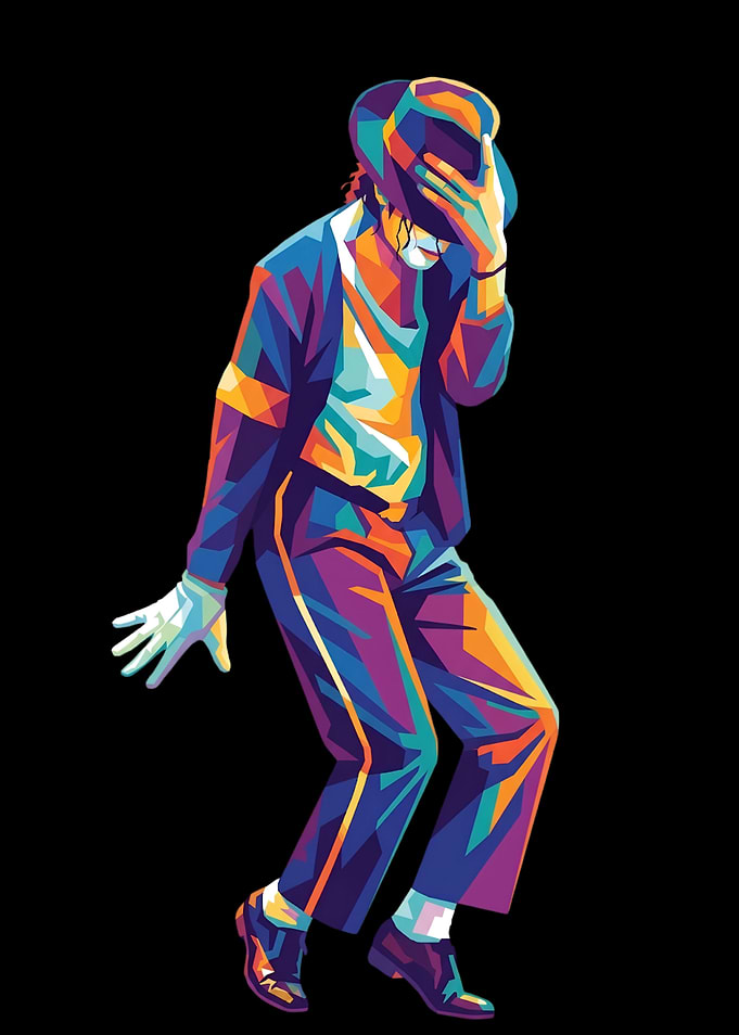 Michael Jackson Pop Art Portrait