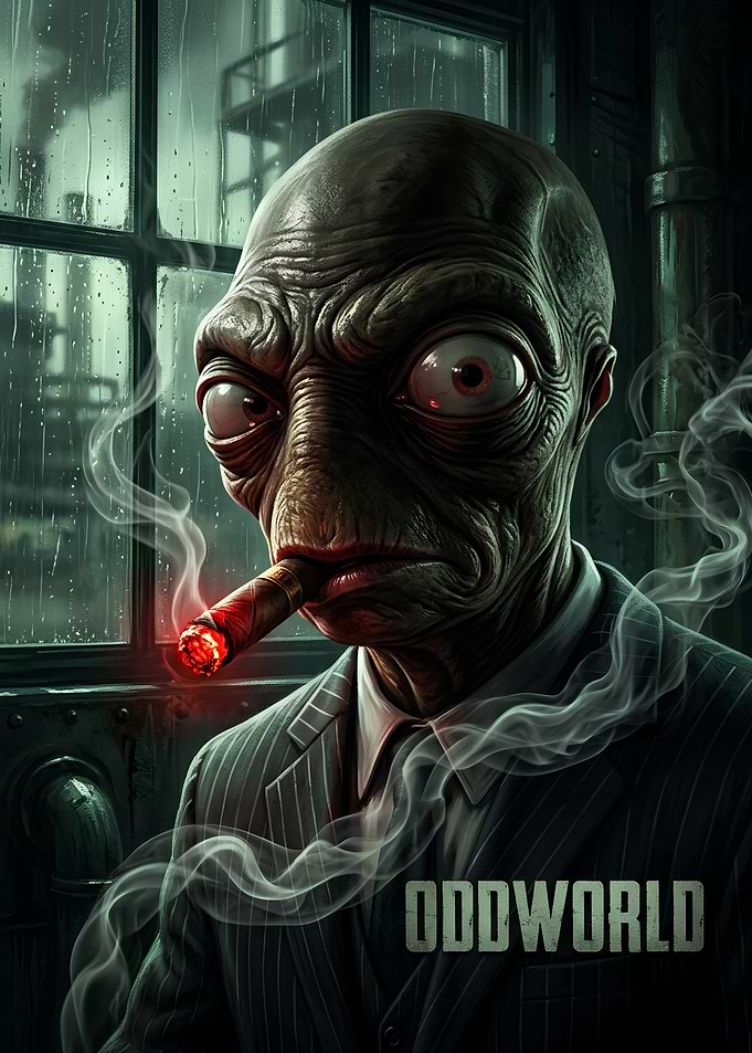 Oddworld Abe in a Suit