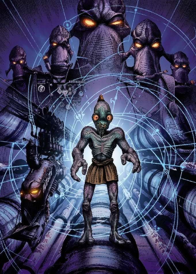 Oddworld Abe's Oddysee Game Art