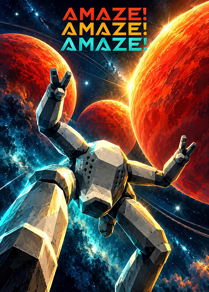 Project Hail Mary Rocky Space Poster