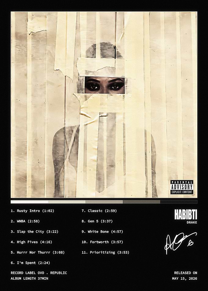 Drake Habibti Album Cover Art