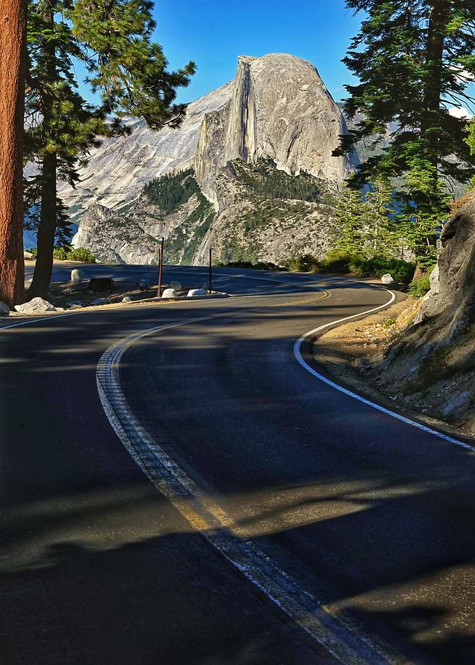 Winding Road to Half Dome