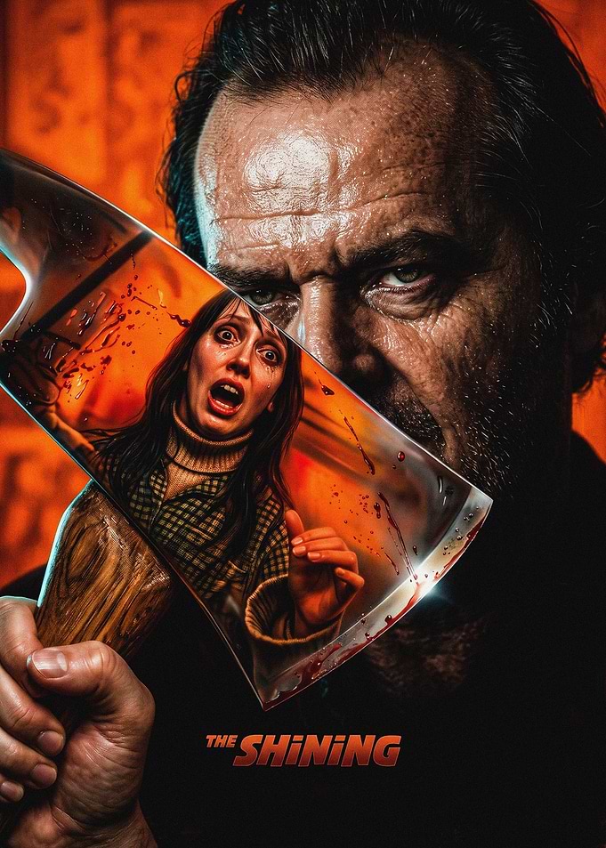 The Shining Movie Poster Art