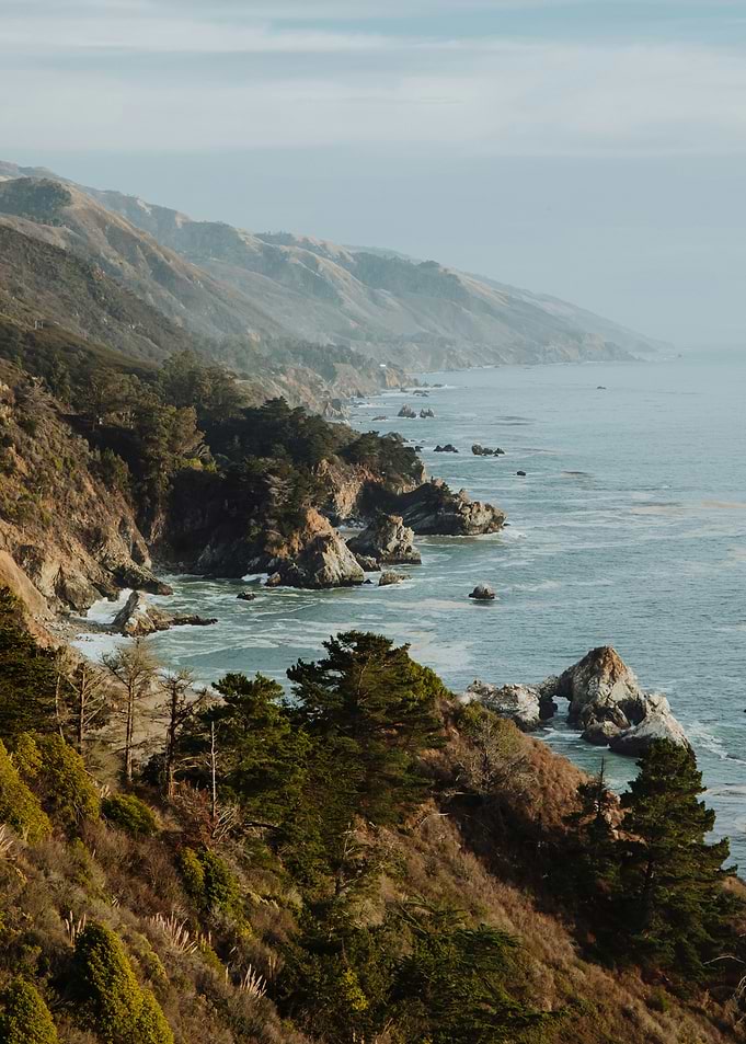 Big Sur Coastal Landscape | Pacific Cliff Horizon